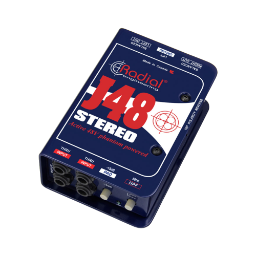 Radial J48 Stereo 스테레오 액티브 다이렉트 박스