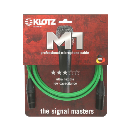 KLOTZ M1FM4N 마이크 케이블 (1m/3m/5m)