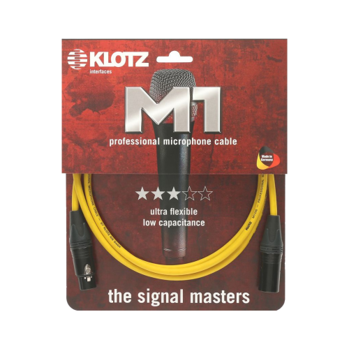KLOTZ M1FM5N 마이크 케이블 (1m/3m/5m)