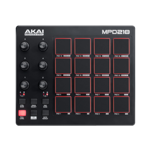 AKAI MPD218 미디 컨트롤러/드럼 패드