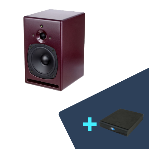 PSI Audio A17-M Studio Red 스튜디오 모니터 스피커 (고급 방진 패드 증정)