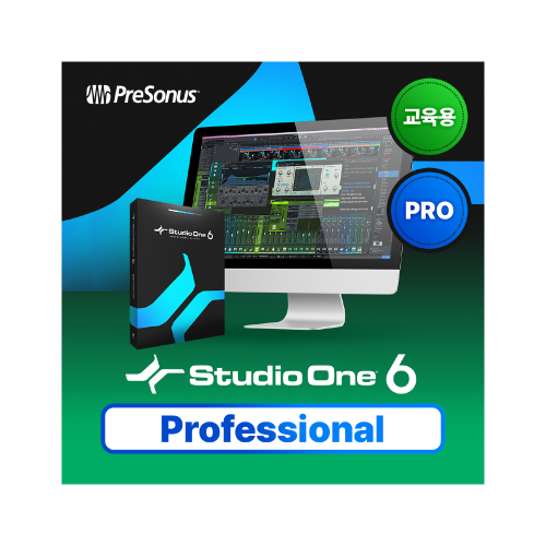 PreSonus Studio One 6 Professional EDU DAW 프로그램 (전자 배송)