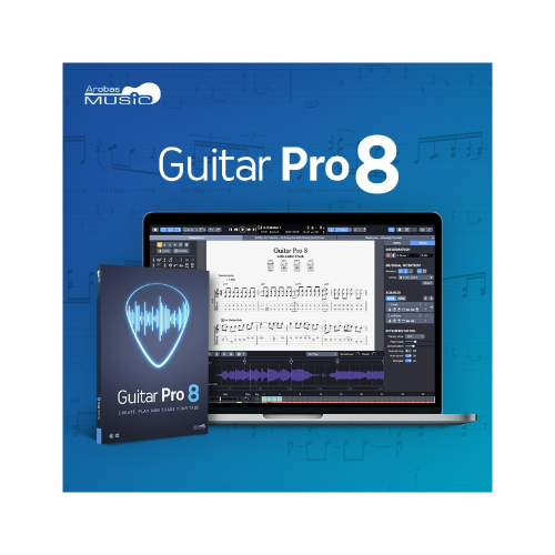 Arobas Music Guitar Pro 8 기타 타브 악보 프로그램 (전자 배송)