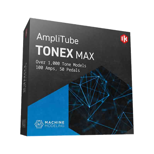 IK Multimedia AmpliTube TONEX MAX 기타 앰프 모델링 소프트웨어 (전자 배송)