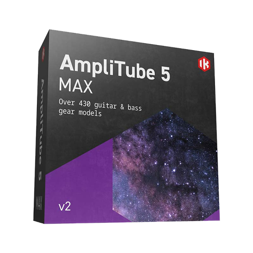 IK Multimedia AmpliTube 5 MAX v2 기타 앰프/FX 모델링 소프트웨어 (전자 배송)